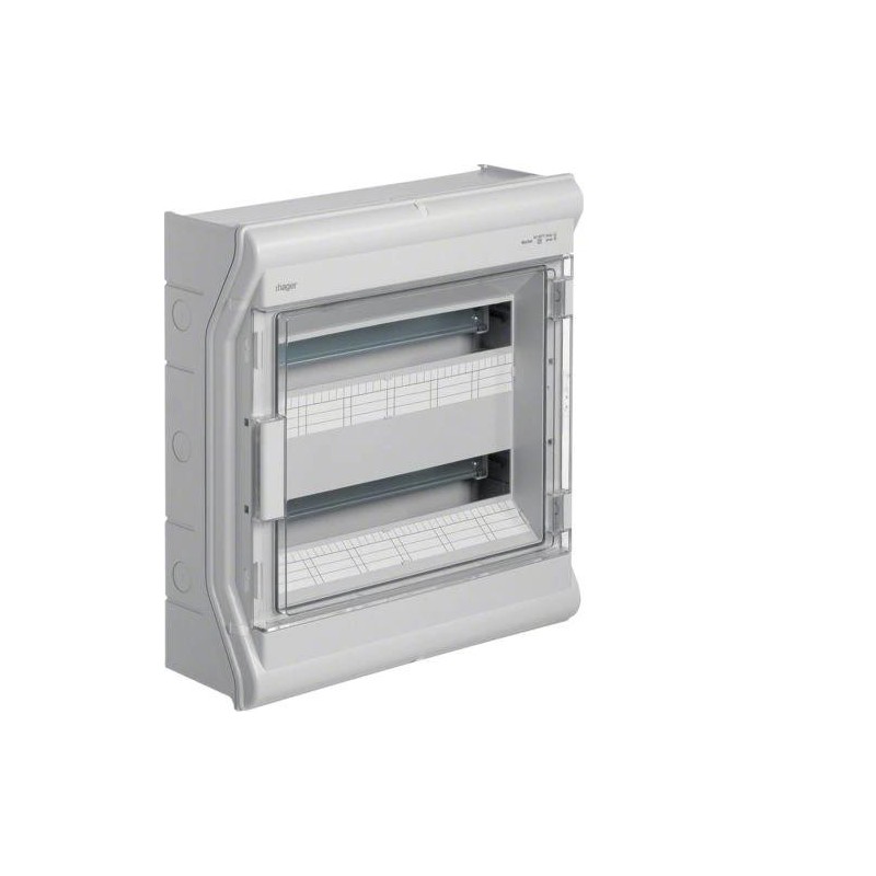Rozdzielnica modułowa 2x18 natynkowa IP65 Vector VE218L Rozdzielnica modułowa 2x18 natynkowa IP65 Vector VE218L