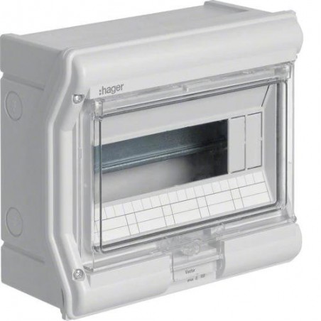 Rozdzielnica modułowa 1x10 natynkowa IP55 Vector VE110L