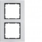 B.3 Ramka aluminium/antracyt podwójna 10123004 B.3 Ramka aluminium/antracyt podwójna 10123004