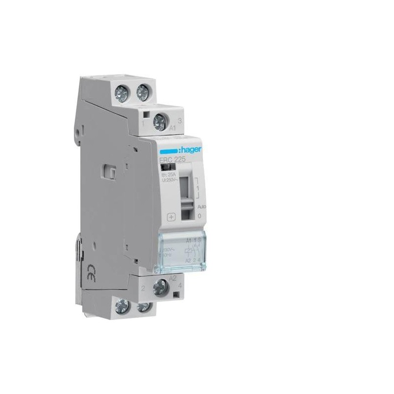 Stycznik modułowy ze sterowaniem ręcznym 25A 2Z 230V AC ERC225