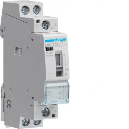 Stycznik modułowy ze sterowaniem ręcznym 25A 2Z 230V AC ERC225