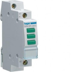 Lampka modułowa 3-fazowa zielona 230-400V AC SVN221