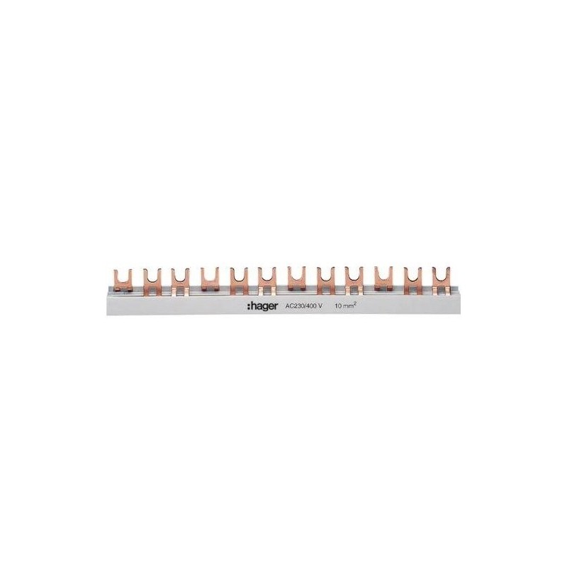 Szyna łączeniowa 3P 63A 10mm2 widełkowa (57 mod.) KDN363B