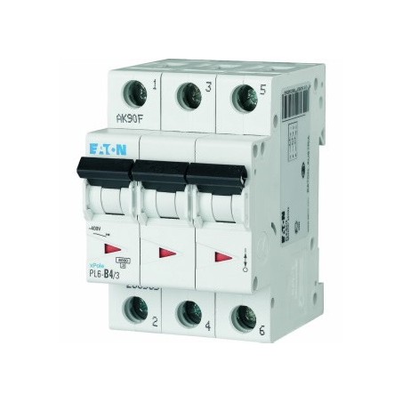 Wyłącznik nadprądowy 3P B 4A 6kA AC PL6-B4/3 286585