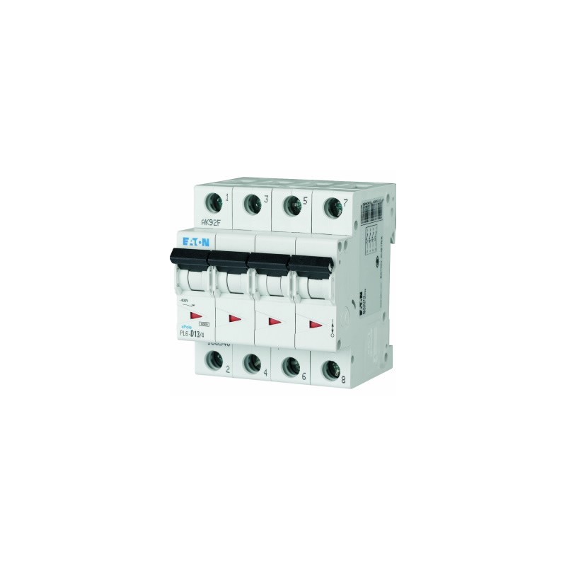 Wyłącznik nadprądowy 4P C 13A 6kA AC PL6-C13/4 166517 Wyłącznik nadprądowy 4P C 13A 6kA AC PL6-C13/4 166517