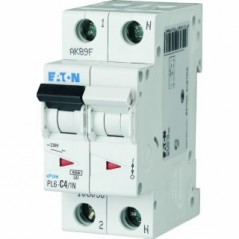Wyłącznik nadprądowy 1P+N D 4A 6kA AC PL6-D4/1N 164948