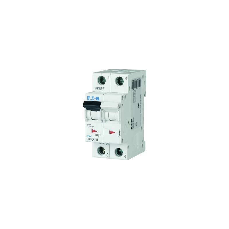 Wyłącznik nadprądowy 1P+N D 4A 6kA AC PL6-D4/1N 164948 Wyłącznik nadprądowy 1P+N D 4A 6kA AC PL6-D4/1N 164948