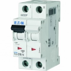 Wyłącznik nadprądowy 1P+N D 10A 6kA AC PL6-D10/1N 164937