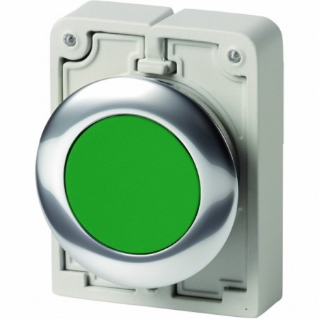 Napęd przycisku 30mm płaski zielony z samopowrotem M30C-FD-G 182919