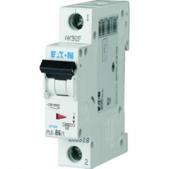 Wyłącznik nadprądowy 1P D 6A 6kA AC PL6-D6/1 286542