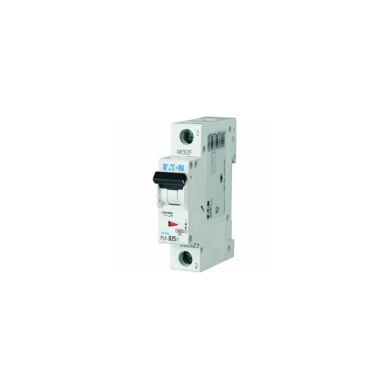 Wyłącznik nadprądowy 1P D 25A 6kA AC PL6-D25/1 286547