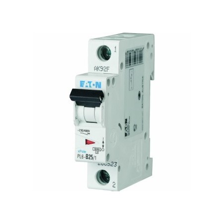 Wyłącznik nadprądowy 1P C 25A 6kA AC PL6-C25/1 286535