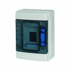Rozdzielnica modułowa 1x4 natynkowa odporność UV IP65 IKA-1/4-ST-UV 174187