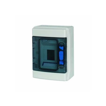 Rozdzielnica modułowa 1x4 natynkowa odporność UV IP65 IKA-1/4-ST-UV 174187