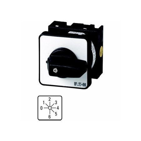 Łącznik krzywkowy 0-6 20A IP65 do wbudowania T0-3-8244/E 095803