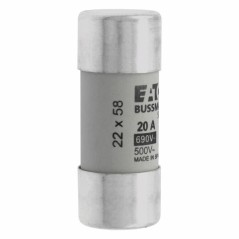 Wkładka bezpiecznikowa cylindryczna 22x58mm 20A gL/gG 690V C22G20