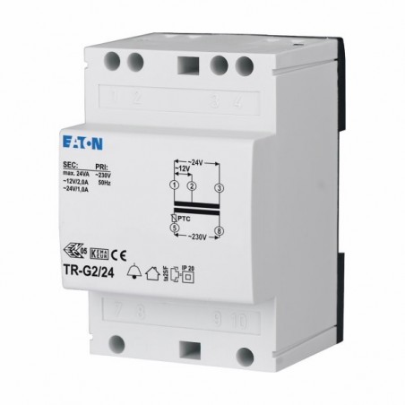 Transformator dzwonkowy 230V/(12-24V) AC 2-1A TR-G2/24 272484