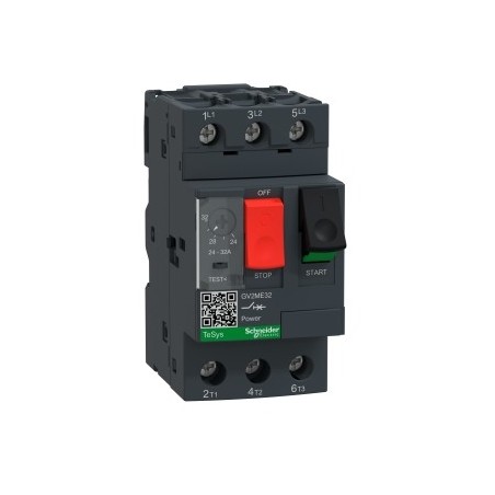 TeSys Deca Wyłącznik silnikowy 3P 15kW 24-32A GV2ME32