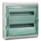 Obudowa natynkowa Kaedra IP65 KDR-2-18-NT-T drzwi transparentne 2 rzędy 18 modułów/rząd Obudowa natynkowa Kaedra IP65 KDR-2-18-NT-T drzwi transparentne 2 rzędy 18 modułów/rząd