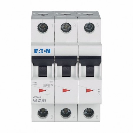 Wyłącznik nadprądowy 3P Z 1,6A 10kA AC FAZ Z1,6/3 278920