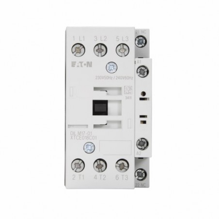 Stycznik mocy 17A 3P 230V AC 0Z 1R DILM17-01(230V50HZ,240V60HZ) 277036