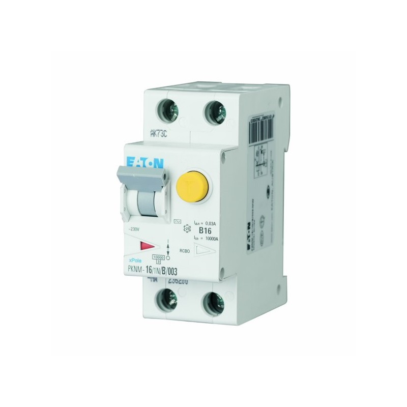 Wyłącznik różnicowo-nadprądowy 2P 6A B 0,03A typ AC PKNM 6/1N/B/003 236007