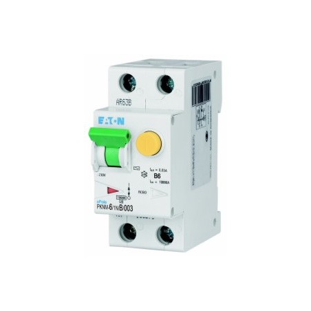 Wyłącznik różnicowo-nadprądowy 2P 6A B 0,03A typ AC PKNM 6/1N/B/003 236007