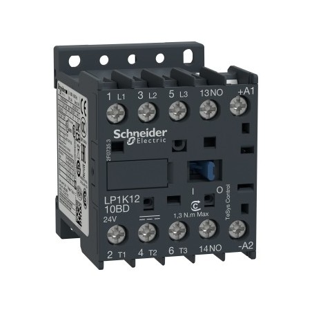 Stycznik mocy 12A 3P 24V DC 1Z 0R LP1K1210BD
