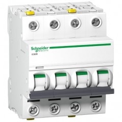 Wyłącznik nadprądowy 4P C 20A 6kA AC iC60N-C20-4 A9F04420