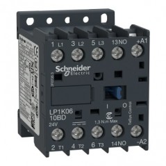 Stycznik mocy 6A 3P 24V DC 1Z 0R LP1K0610BD