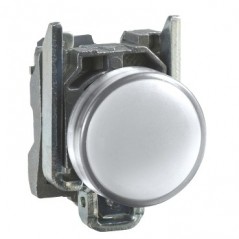 Lampka sygnalizacyjna 22mm biała 230-240V AC LED XB4BVM1