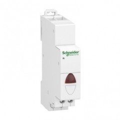 Lampka modułowa czerwona 110-230V AC iIL A9E18320