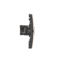 Simon Basic Gniazdo komputerowe RJ45 pojedyncze kategoria 5e (moduł) grafit matowy BMF51.02/28