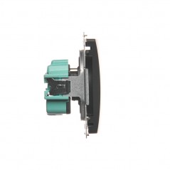 Simon Basic Gniazdo pojedyncze z/u 16A 250V grafit matowy BMGZ1.01/28