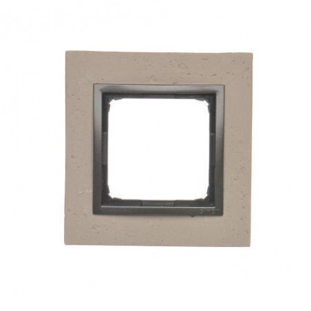 Simon 54 Nature Ramka pojedyncza beton - FUNDA MENTE DRN1/93