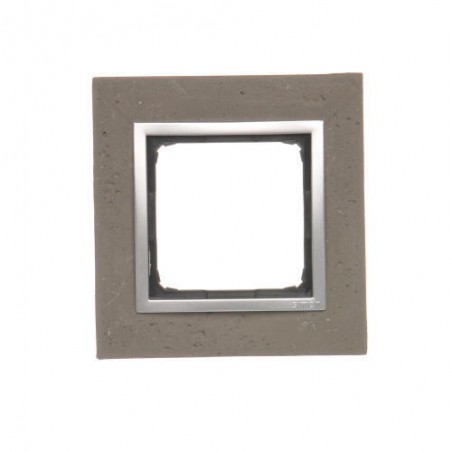 Simon 54 Nature Ramka pojedyncza beton - MOKRA ROBOTA DRN1/96