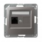IMPRESJA Gniazdo komputerowe pojedyncze RJ45 kat.5e MMC tytan GPK-1Y/K/m/23 IMPRESJA Gniazdo komputerowe pojedyncze RJ45 kat.5e MMC tytan GPK-1Y/K/m/23
