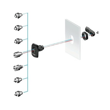 Wkładka dwuprętowa 5mm do NSYS3D NSYAEDLB5S3D