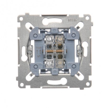 Simon 54 Łącznik jednobiegunowy mechanizm 10AX 250V, szybkozłącza, SW1M