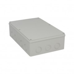 Puszka hermetyczna z osłabieniami 14(29,5/37) PH-5C.2 szara IP65 28.58