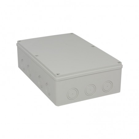 Puszka hermetyczna z osłabieniami 14(29,5/37) PH-5C.2 szara IP65 28.58