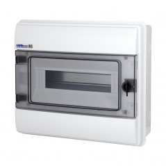 Rozdzielnica hermetyczna modułowa (500V AC ,1000V DC) 1x12 natynkowa IP65 RH-12 36.12