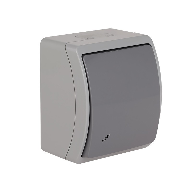 Koala Łącznik schodowy n/t IP44 popiel/grafit VW 153-08 61.325