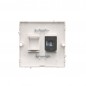 Simon Basic Gniazdo komputerowe pojedyncze RJ45 kat.5e białe BMF51.02/11
