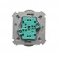 Simon Basic Gniazdo podwójne b/u 16A IP20 stal inox BMG2M.01/21 Simon Basic Gniazdo podwójne b/u 16A IP20 stal inox BMG2M.01/21