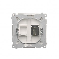 Simon Basic Gniazdo HDMI białe BMGHDMI.01/11