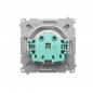 Simon Basic Gniazdo bryzgoszczelne z/u IP44 z przesłoną torów i klapką stal inox BMGZ1Bz.01/21a Simon Basic Gniazdo bryzgoszczelne z/u IP44 z przesłoną torów i klapką stal inox BMGZ1Bz.01/21a