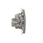 Simon Basic Gniazdo antenowe RTV/SAT przelotowe stal inox BMZAR-SAT10/P.01/21 Simon Basic Gniazdo antenowe RTV/SAT przelotowe stal inox BMZAR-SAT10/P.01/21