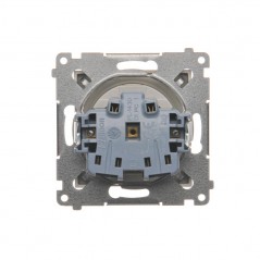 Simon 54 Gniazdo pojedyncze b/u 16A IP20 złoty mat DG1Z.01/44