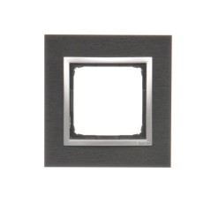 Simon 54 Nature Ramka pojedyncza metal INOX YIN DRN1/78